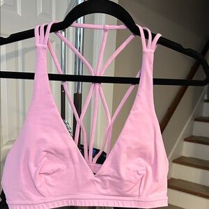 Lululemon EUC SIZE 12 PPink Strappy Women's Bralette